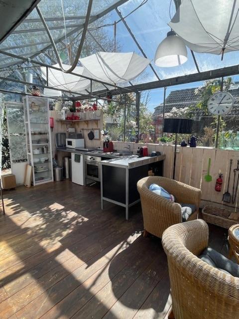 Vrijstaande Accommodatie Glamping De Kas Inn Hank Dış mekan fotoğraf